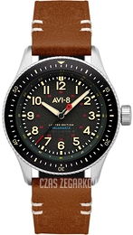 AVI-8 Flyboy Czarny/Skóra Ø40 mm AV-4099-RBL01