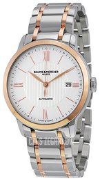 Baume & Mercier Classima Srebrny/18 karatowe różowe złoto Ø40 mm 10217