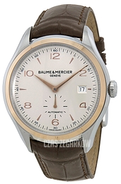 Baume & Mercier Clifton Srebrny/Skóra Ø41 mm M0A10139