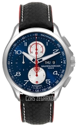 Baume & Mercier Clifton Niebieski/Skóra Ø44 mm M0A10343