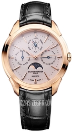 Baume & Mercier Clifton Biały/Skóra Ø42 mm M0A10470