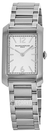 Baume & Mercier Hampton Srebrny/Stal 35x22 mm M0A10473
