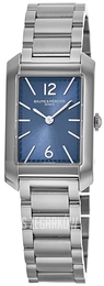 Baume & Mercier Hampton Niebieski/Stal 35x22 mm M0A10476