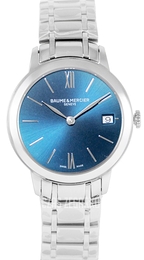 Baume & Mercier Classima Niebieski/Stal Ø31 mm M0A10477