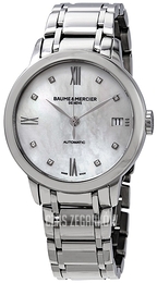 Baume & Mercier Classima Biały/Stal Ø34 mm M0A10496