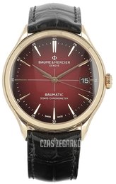 Baume & Mercier Clifton Czerwony/Skóra Ø39 mm M0A10591