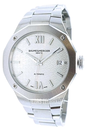 Baume & Mercier Riviera Srebrny/Stal Ø36 mm M0A10615