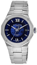 Baume & Mercier Riviera Niebieski/Stal Ø42 mm M0A10616