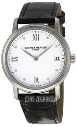 Baume & Mercier CLASSIMA Biały/Skóra Ø33 mm MOA10146