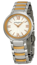 Baume & Mercier PROMESSE Srebrny/Stal w kolorze różowego złota Ø30 mm MOA10159