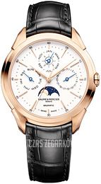 Baume & Mercier Clifton Biały/Skóra Ø42 mm MOA10583