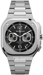 Bell & Ross Br 05 Czarny/Stal BR-05-CHRONO-BLACK-STEEL-STEEL-B