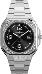 Bell & Ross Br 05 Czarny/Stal BR05A-BL-STFLD/SST