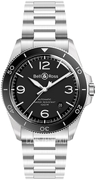 Bell & Ross Vintage Czarny/Stal Ø41 mm BR-V2-92-BLACK-STEEL