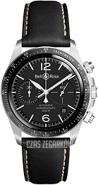 Bell & Ross Vintage Czarny/Skóra Ø41 mm BRV294-BL-ST/SCA