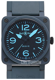 Bell & Ross BR 03-92 Niebieski/Guma BR0392-BLUE