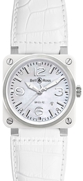 Bell & Ross BR 03-92 Skóra Ø42 mm BR0392-WH-C-SCA
