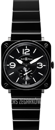 Bell & Ross BR S Quartz Czarny/Czeramiczna Ø39 mm BRS-BL-CERAMIC-SCE