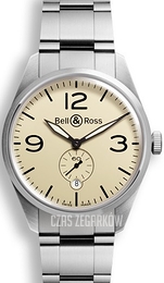 Bell & Ross BR 123 Brązowy/Stal Ø41 mm BRV123-BEI-ST-SST