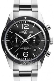 Bell & Ross BR 126 Czarny/Stal Ø41 mm BRV126-BL-BE-SST