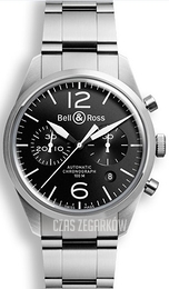 Bell & Ross BR 126 Czarny/Stal Ø41 mm BRV126-BL-ST-SST