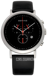 Bering Classic Czarny/Skóra Ø40 mm 10540-402