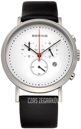 Bering Biały/Skóra Ø40 mm 10540-404