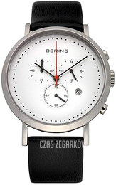 Bering Biały/Skóra Ø40 mm 10540-469