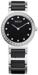 Bering Ceramic Czarny/Stal Ø29 mm 10729-702