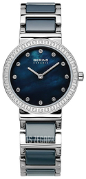Bering Ceramic Niebieski/Stal Ø29 mm 10729-707