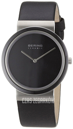 Bering Ceramic Czarny/Skóra Ø36 mm 10736-442
