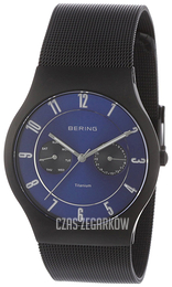 Bering Titanium Niebieski/Tytan Ø39 mm 11939-078