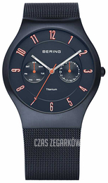 Bering Titanium Niebieski/Tytan Ø39 mm 11939-393