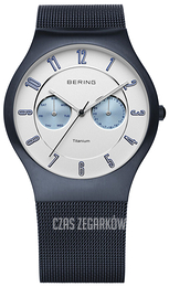 Bering Titanium Biały/Tytan Ø39 mm 11939-394