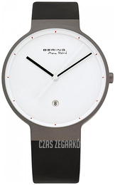 Bering Max Rene Biały/Guma Ø39 mm 12639-874