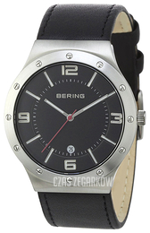 Bering Classic Czarny/Skóra Ø39 mm 12739-402