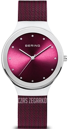 Bering Classic Purpurowy/Stal Ø34 mm 12934-909