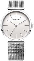Bering Classic Biały/Stal Ø36 mm 13436-000