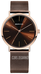 Bering Classic Brązowy/Stal Ø36 mm 13436-265