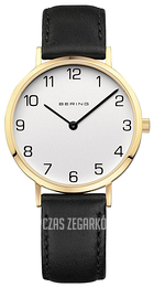 Bering Classic Biały/Skóra Ø34 mm 13934-434