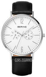 Bering Classic Biały/Skóra Ø40 mm 14240-404