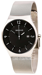 Bering Solar Czarny/Stal Ø40 mm 14440-002