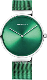 Bering Zielony/Stal Ø39 mm 14539-808