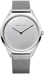 Bering Srebrny/Stal Ø39 mm 17039-000