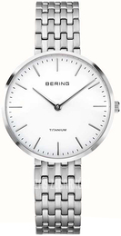 Bering Titanium Biały/Tytan Ø34 mm 19334-004