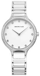 Bering Ceramic Biały/Stal Ø34 mm 30434-754