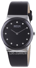 Bering Ceramic Czarny/Skóra Ø30 mm 32230-442