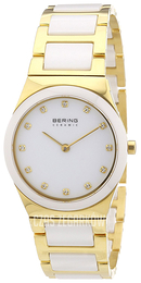 Bering Ceramic Biały/Stal w odcieniu złota Ø30 mm 32230-751
