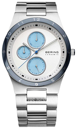 Bering Ceramic Biały/Stal Ø39 mm 32339-707