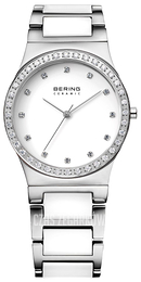 Bering Ceramic Biały/Stal Ø29 mm 32435-754